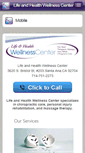 Mobile Screenshot of lifeandhealthwellness.com